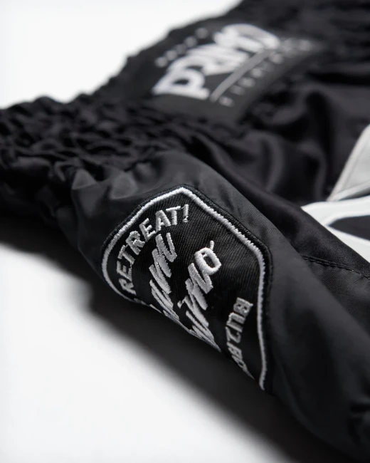 Primo Muay Thai Shorts - Free Flow Series - Gotham's Finest - Black