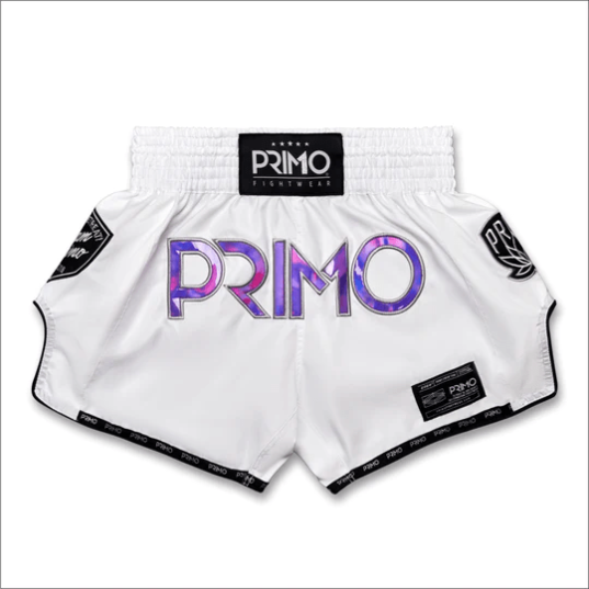 Primo Muay Thai Shorts - Hologram Series - Valor Red - Dunkelrot duplicated