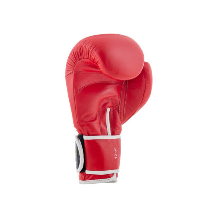 Rinkage Ares Boxing Gloves - Leather - Red