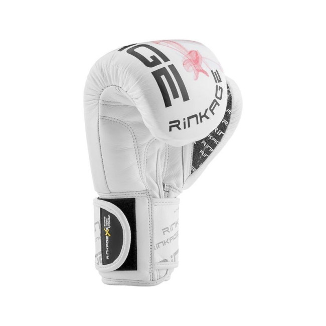 Rinkage Mysterium Boxing Gloves - White / Red