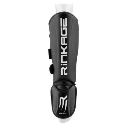 Rinkage Shin Shiva Shin Guards - Black/White