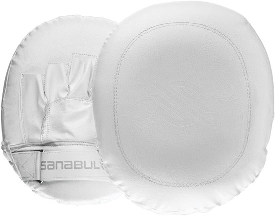 Sanabul Battle Forged Air Punch Mitts - pair - White