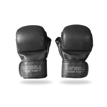 Sanabul Battle Forged MMA 7 oz Gloves - Black