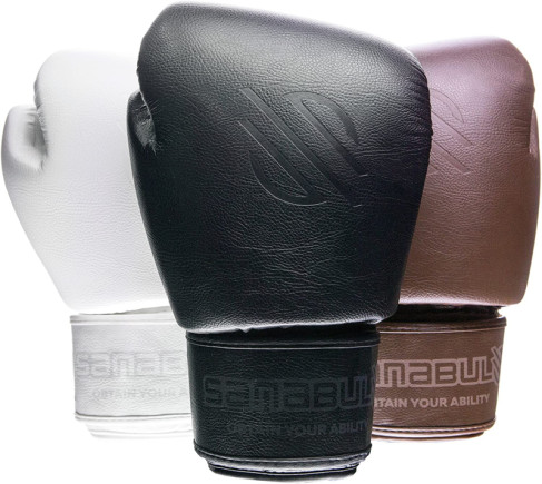 Sanabul Battle Forged Muay Thai Boxing Gloves - Black