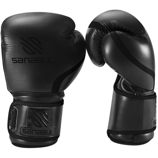 Sanabul Essential Gel Boxing Gloves - Black