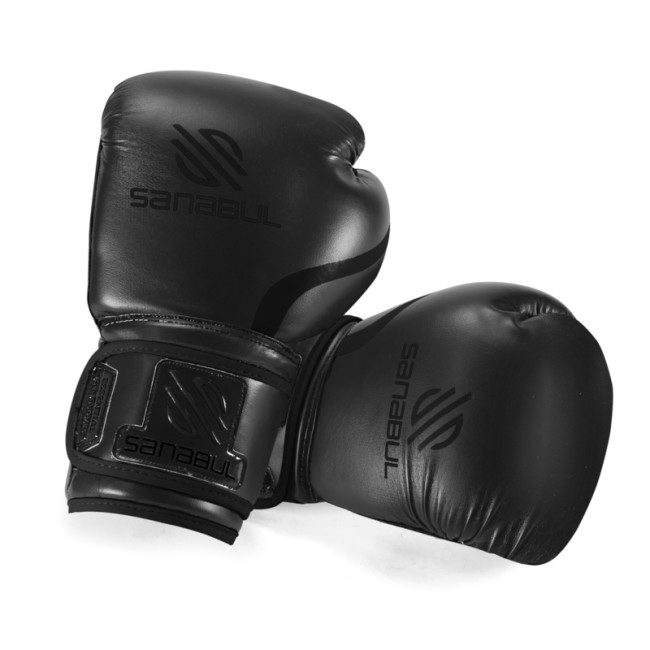 Sanabul Essential Gel Boxing Gloves - Black