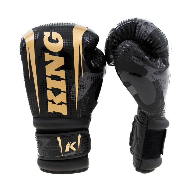 King Pro Boxing - Boxing Gloves - Shogun - Black / Gold