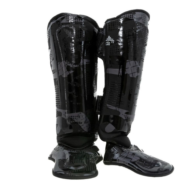 King Pro Boxing - Shin Guards - Shogun - Black / Black