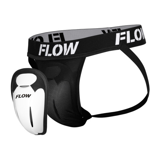 Flow Fightgear Premium Tiefschutz - Herren - Schwarz