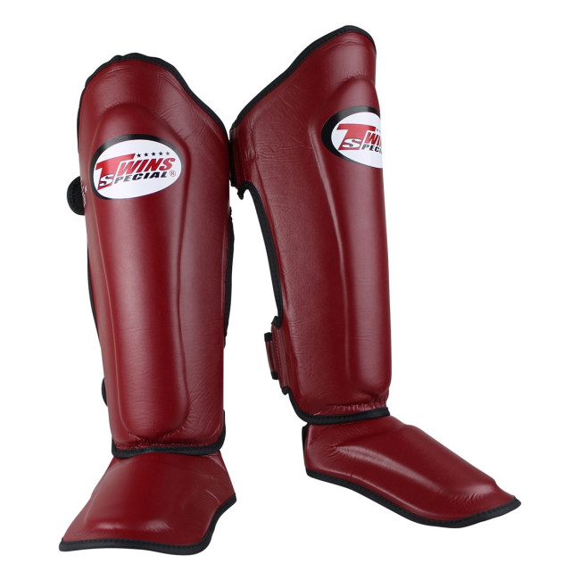 Twins SGL-7 Shin Guards - Maroon