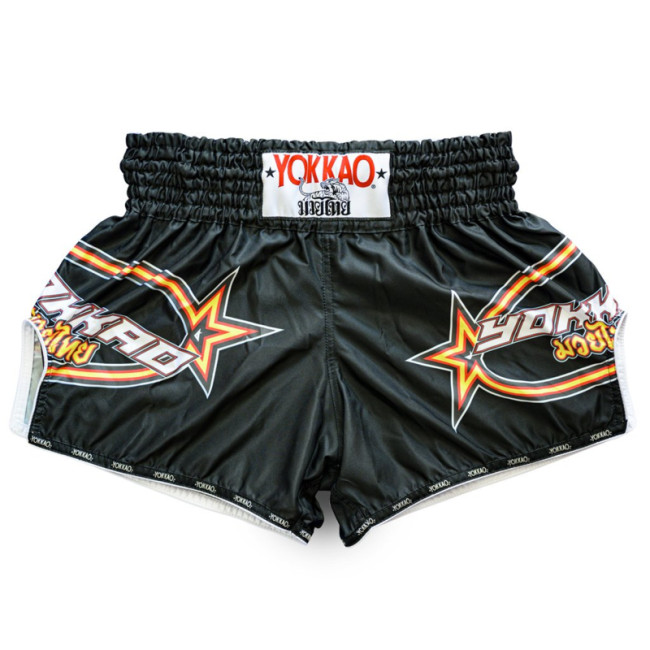 Yokkao Vertical Carbonfit Shorts - Satin Mix - Black